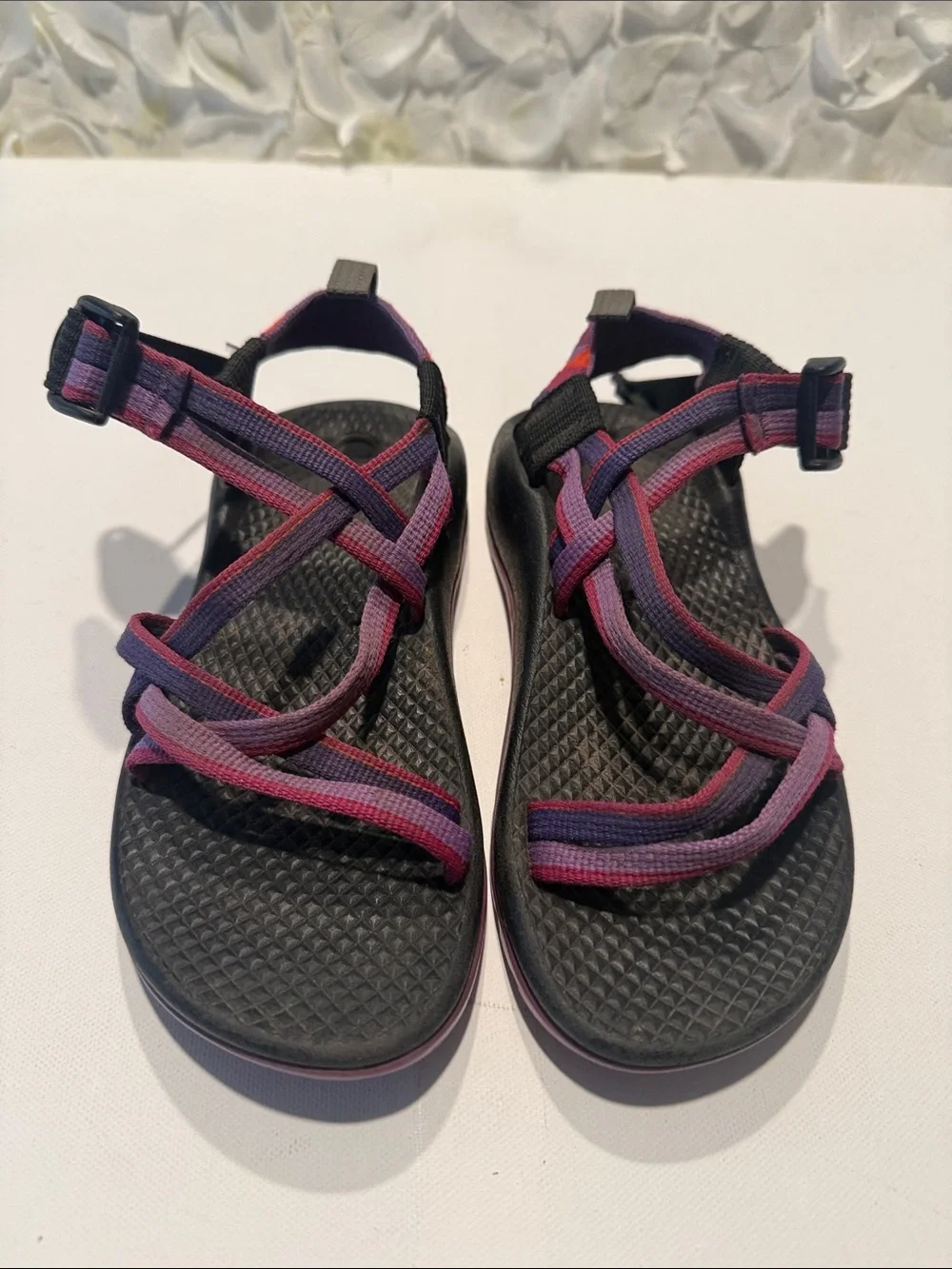 Chaco Kids Sandals Purple Pink Strappy Sport Sandals